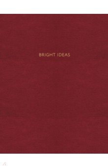 Блокнот "Bright Ideas" (96 листов, А5, в точку, красный)
