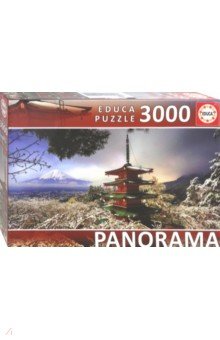 Пазл-3000 "Гора Фудзи и пагода Чурейто" (18013)