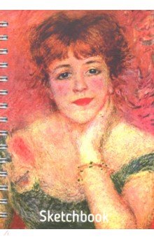 Скетчбук " Ренуар. Портрет Жанны Самари" (100 листов, А5)