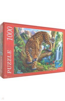 Puzzle-1000 "ГРОЗНЫЙ ЛЕОПАРД" (Ф1000-5150)