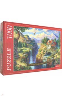 Puzzle-1000 "Домик у обрыва" (Ф1000-6784)