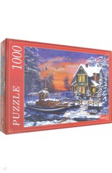 Puzzle-1000 "ЗИМНИЙ ДОМИК" (Х1000-5153)