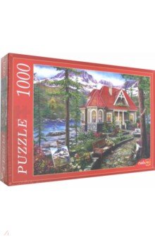 Puzzle-1000 "КРАСИВЫЙ ДОМ У ОЗЕРА" (Х1000-5154)