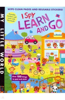 I Spy: Learn and Go (sticker book)