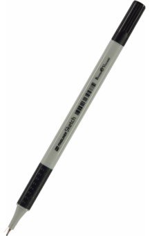 Ручка капиллярная с грипом SKETCH, 0.4мм, черная (36-0001)