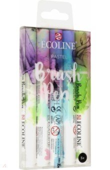 Набор маркеров "Ecoline" (5 штук, пастельные цвета) (11509901)