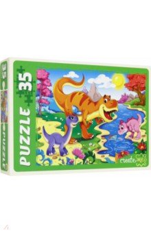 Puzzle-35 "Мир динозавров" (ПМ35-6784)