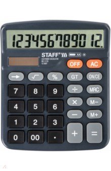 Калькулятор настольный (12 разрядов) (DC-111S (250428)