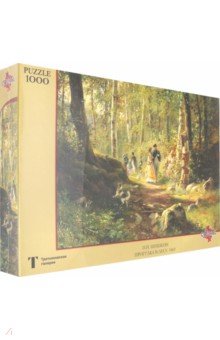 Puzzle-1000 "Шишкин И. И. Прогулка в лесу" (100076)