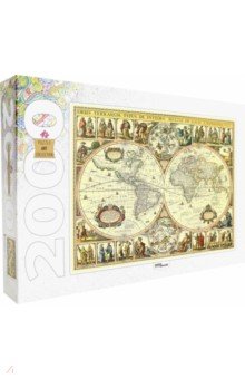 Puzzle-2000 "Историческая карта мира" (84003)