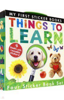 My First Sticker Books: Things to Learn (4-books)