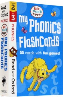 Biff, Chip and Kipper My Phonics Flashcards. Stages 2-3