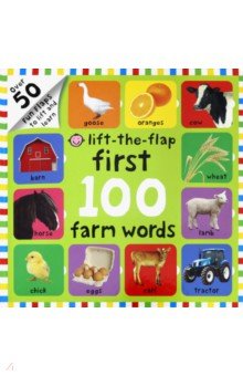 First 100 Lift The Flap: Farm (board book)