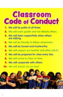 Classroom Code of Conduct Chart