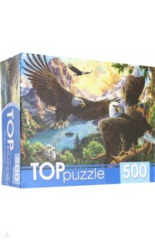TOPpuzzle-500 "Орлы в горах" (ХТП500-6817)