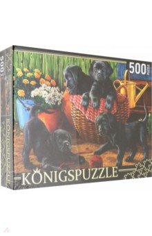 Puzzle-500 "Щенки лабрадора" (ХК500-6308)