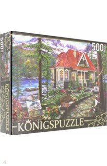 Puzzle-500 "Домик в горах" (ХК500-6317)