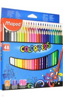 Карандаши цветные "ColorPeps" (48 цветов) (832048)