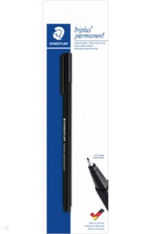 Ручка "Triplus Permanent" (0.3 мм, черный) (331-9BK)