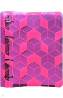 Тетрадь общая на кольцах "Fantastic" (120 листов, 173х212 мм, клетка, розовая) (N1705/pink)