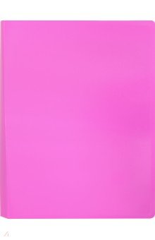 Папка с пружинным скоросшивателем А4 "Neon" розовая (DNE07PPINK)