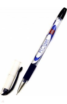 Ручка гелевая 0.5 мм "FLO GEL" синяя (813595)
