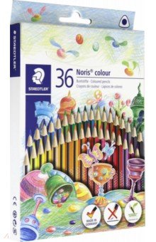 Карандаши 36 цветов "Noris Colour Wopex" (187CD36)