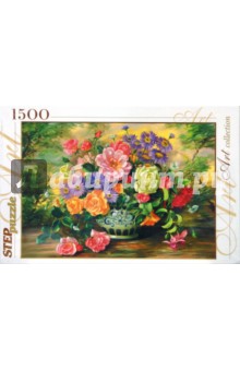Пазл "Цветы в вазе" (1500 элементов) (83019)
