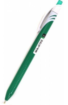 Ручка гелевая автоматическая "Energel" одноразовая, зеленя (BL437-D)