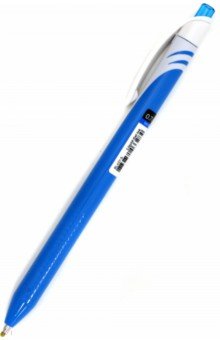 Ручка гелевая автоматическая "Energel" одноразовая, голубая (BL437-S)