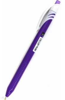 Ручка гелевая автоматическая "Energel" одноразовая, фиолетовая (BL437-V)
