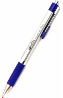 Ручка шариковая автоматическая с грипом "Spectra" (0.7 мм, синий) (ROag 3898)