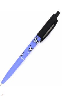 Ручка шариковая "HappyClick Далматинцы", 0.5 мм, синяя (20-0241/32)