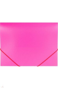Папка на резинках "Office" (розовая) (228083)