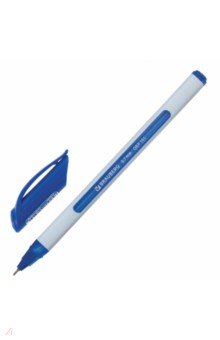 Ручка шариковая масляная "Soft White" (синяя) (142927)