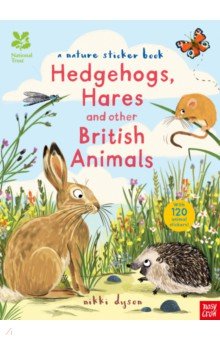 Hedgehogs, Hares and other British Animals Sticker