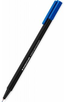 Ручка перманентная универсальная "Triplus Permanent" (0,3 мм, синий) (331-3)