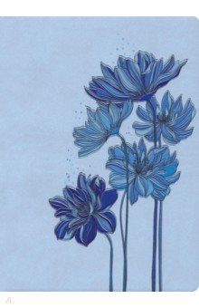 Ежедневник недатированный "Виннер голубой" (120 листов, А6+) (50271)