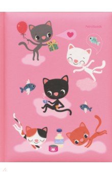 Книга для записей "Чудесные коты" (48 листов, А6, линия) (КЗБ6483123)