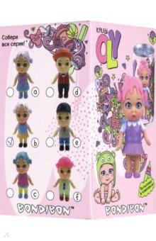Набор игровой куколка "OLY" в банке, девочка (B,ВВ3823)