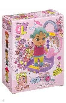 Набор игровой куколка "OLY" в чемоданчике, девочка (F,ВВ3863)