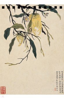 Блокнот "Желтые плоды Рука Будды" (28 листов, 115х165 мм, нелинованный, спираль)