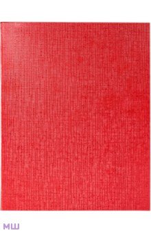 Тетрадь общая "Бумвинил METALLIC. Красная" (96 листов, А5, клетка) (96Т5бвВ1)