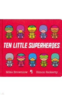 Ten Little Superheroes