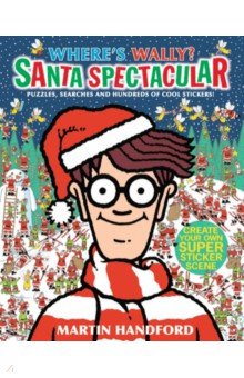 Wheres Wally? Santa Spectacular. Sticker Book