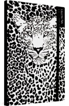 Бизнес-блокнот "Леопард" (96 листов, 150х212 мм, точка) (51531)