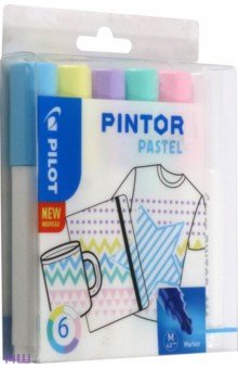 Маркеры "Pintor Pastel" (6 цветов) (M-S6)