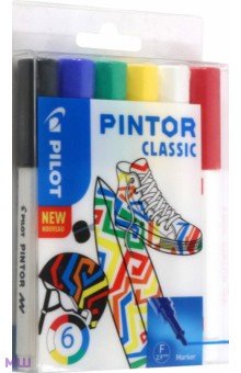Маркеры "Pintor Classic" (6 цветов) (F-S6)