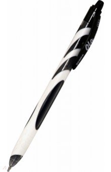 Ручка гелевая автоматическая "Zebra OLA" (черная)