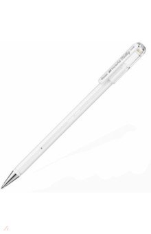 Ручка гелевая 0.8 мм "Hybrid Milky" пастельный белый (K108-PW)